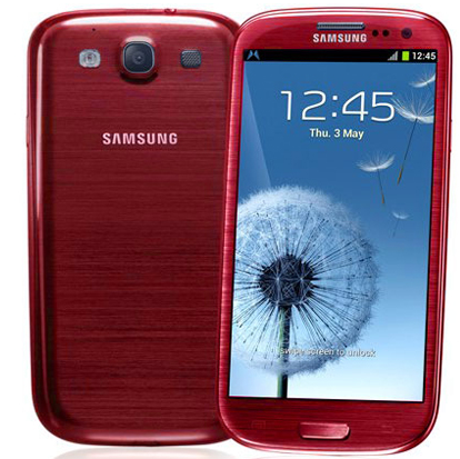 Samsung Galaxy S III màu đỏ độc quyền sắp 'ra lò'