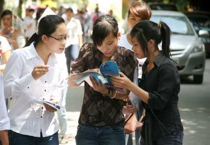 Thất lạc đáp án:Hàng ngàn thí sinh chờ điểm thi mỏi mòn