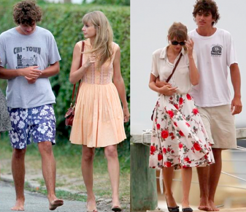 'Công chúa' Taylor Swift hẹn hò 'phi công tóc xù'