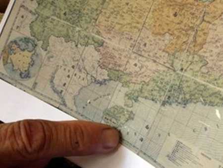 Trưng bày bản đồ Trung Quốc không Hoàng Sa, Trường Sa