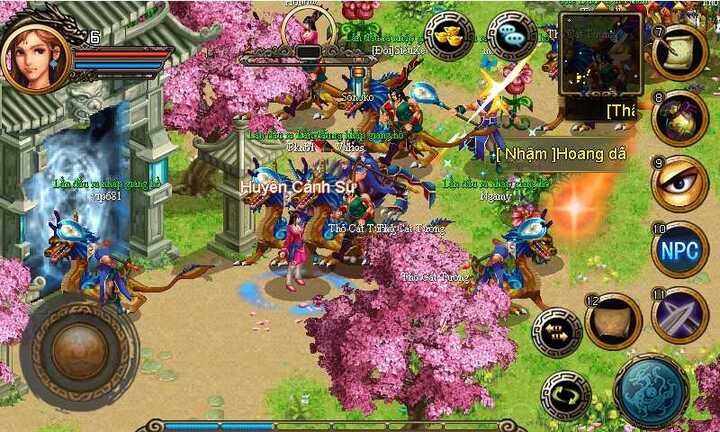 Giao diện 'cực chất', game Hạo Thiên 'tắc đường'