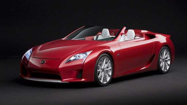 Sẽ có siêu xe Lexus LF-A mui trần
