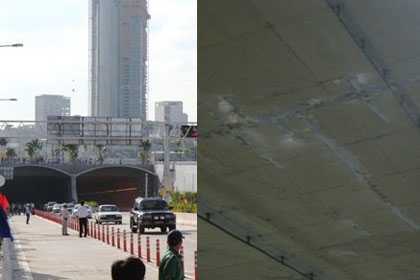 Nứt, thấm hầm vượt sông Sài Gòn có đáng lo ngại?