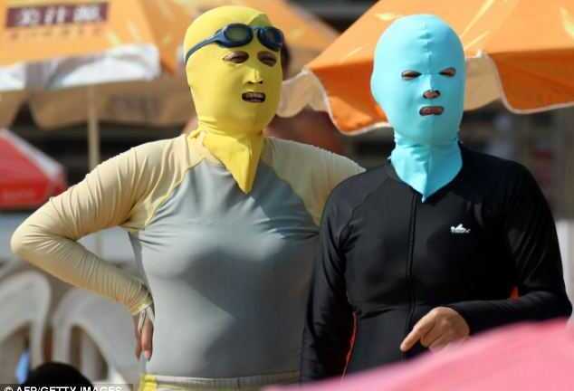 Phát cuồng với mốt mặt nạ ninja chống nắng