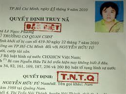 Truy nã một nguyên chuyên viên tỉnh