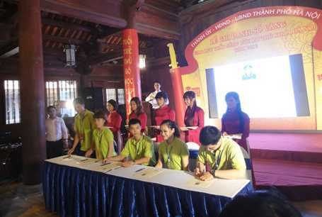 107 thủ khoa ghi danh sổ vàng tại Quốc Tử Giám