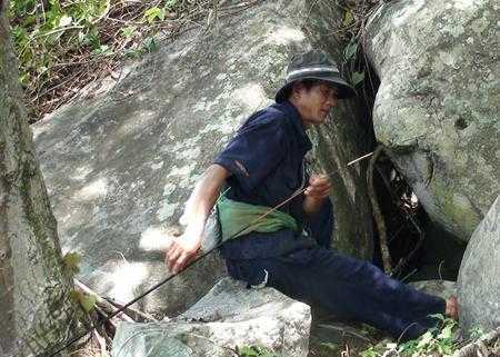 Thú vị chuyện câu thằn lằn trên núi