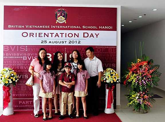 Trường quốc tế BVIS rộn ràng năm học mới