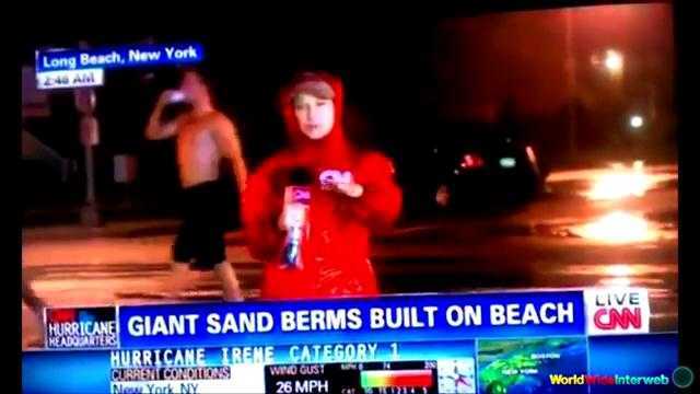 Những khoảnh khắc khó đỡ của phóng viên thời tiết