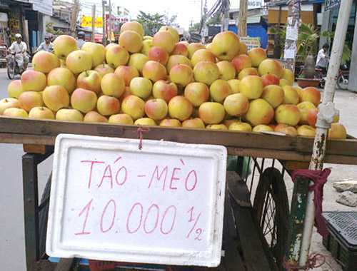 Tinh vi chiêu 'rửa nguồn gốc' hoa quả Trung Quốc