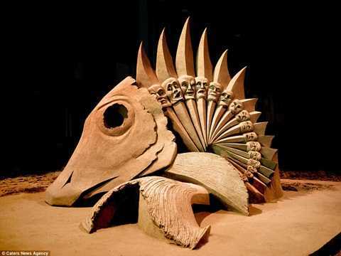 Ảnh: Ấn tượng những tuyệt phẩm từ cát