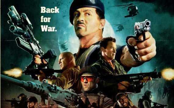 Dàn sao hành động tụ hội trong 'Biệt đội đánh thuê 2'