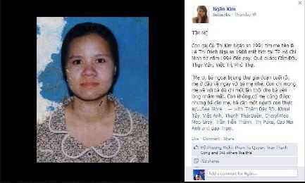 Nữ sinh báo chí tìm mẹ xôn xao cư dân mạng