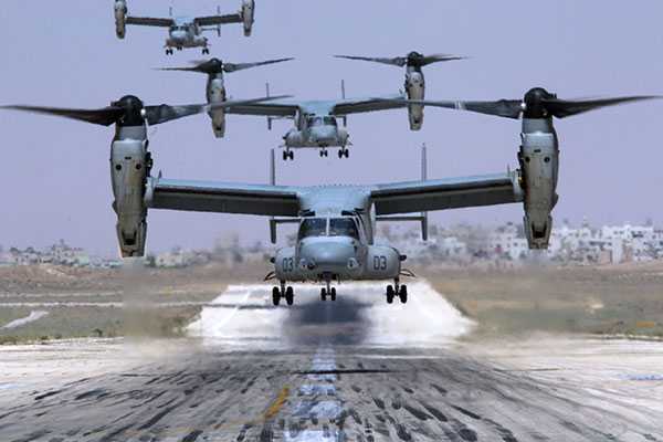 Nhật: Rầm rộ phản đối trực thăng MV-22 Osprey của Mỹ