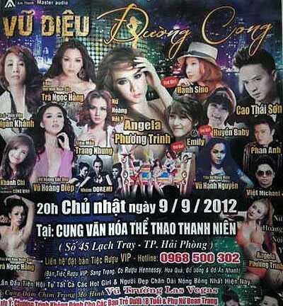 Show 18+ tại Hải Phòng hủy diễn vào phút chót