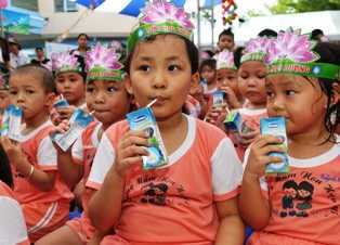 Tiếp tục chương trình sữa học đường tại Vũng Tàu