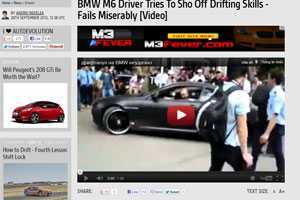 Drift hỏng, dân chơi Việt lên ‘báo Tây’