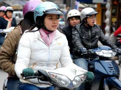 Không khí lạnh đổ bộ vào miền Bắc