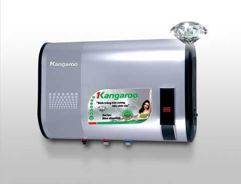 Độc đáo bình nước nóng tráng kim cương Kangaroo
