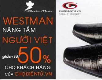 Giảm tới 50% giày cao Westman cho phái mạnh