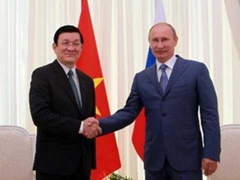 Việt-Nga thúc đẩy quan hệ đối tác chiến lược toàn diện