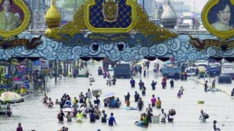 Thái Lan xây “Vạn lý trường thành” chống lũ