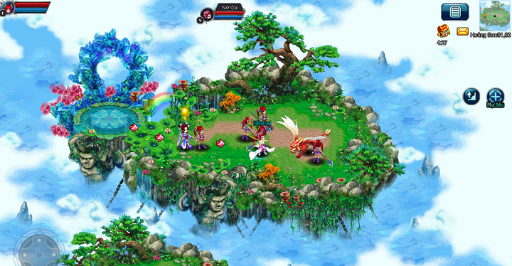 VTC Mobile trình diễn PK gMO tại Mobile Vietnam 2012