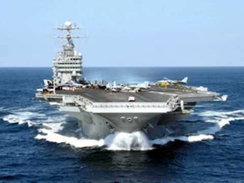 Tàu sân bay Mỹ qua bãi đá tranh chấp Scarborough
