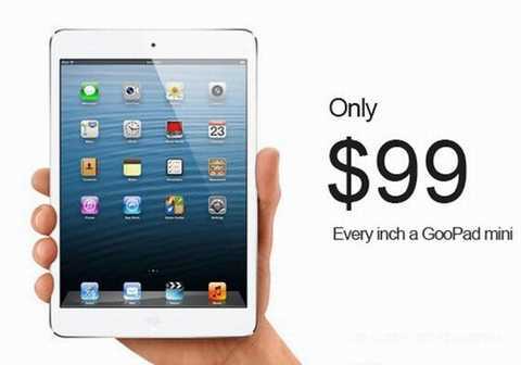 Chưa đầy 1 ngày, đã có 'iPad Mini' 99USD