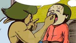 Tự nhổ răng trẻ: Máu chảy nhiều, khối xương ổ răng vỡ