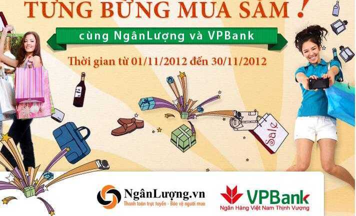 Tưng bừng mua sắm cùng VPBank và NgânLượng.vn