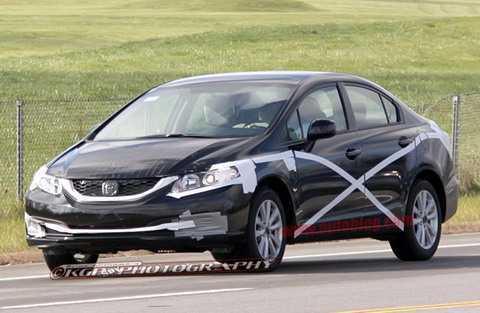 Lộ ảnh Honda Civic 2013