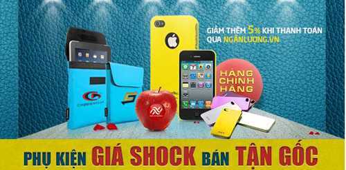 AnhVũ Mobile: Phụ kiện giá shock bán tận gốc