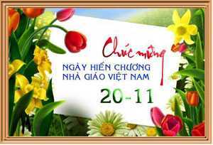 Bộ GD-ĐT không tiếp khách mừng ngày 20/11