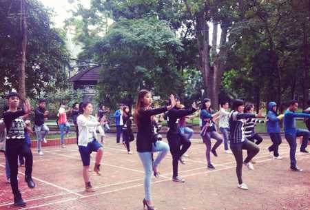 Fan Việt nhảy Gangnam Style đón thần tượng Hàn