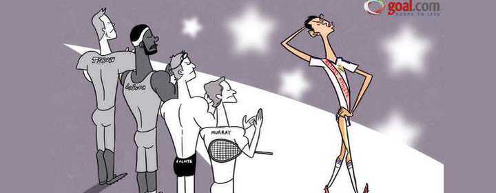 Ronaldo thả dáng chuẩn trên sàn catwalk