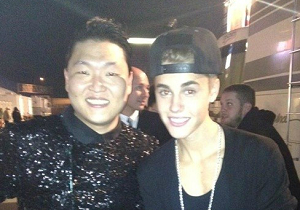 PSY Gangnam Style đối đầu Justin Bieber tại Pháp