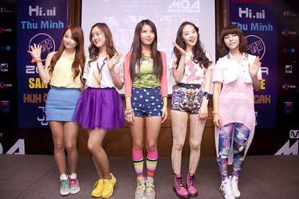 Gặp Wonder Girls, Thu Minh được gọi là Diva hàng đầu