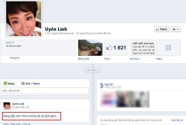Uyên Linh bức xúc vì bị bôi nhọ danh dự