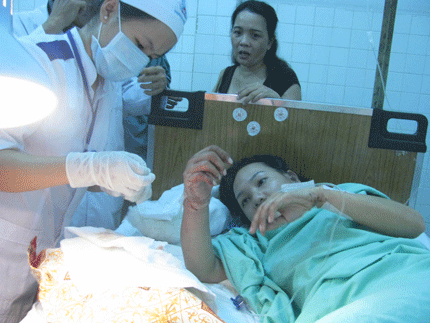 Cô gái đi xe SH bị cướp chặt đứt tay giờ ra sao?