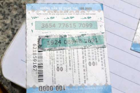 Mua phải thẻ cào giả, khách có được nhà mạng hoàn tiền?