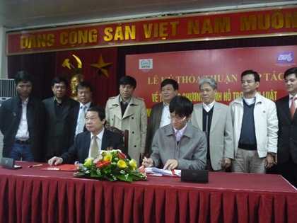 VTC kí kết hợp tác với Ban điều hành Đề án 554