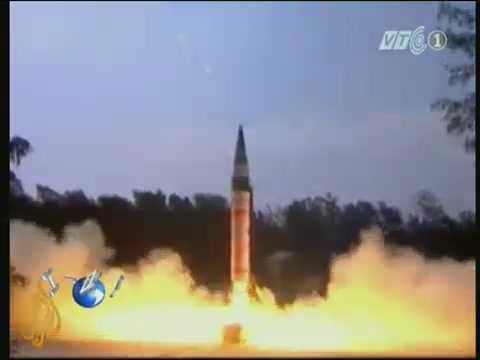 Clip: Pakistan thử tên lửa có thể mang đầu đạn hạt nhân