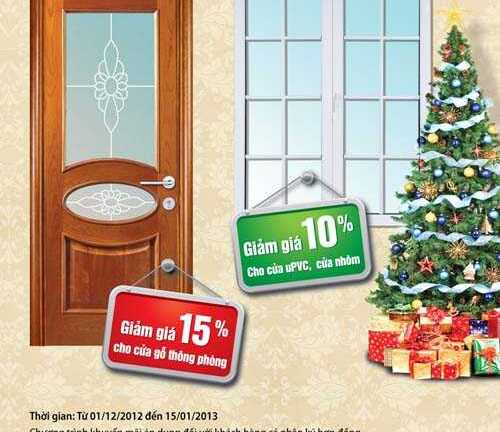 Eurowindow khuyến mại, giảm giá hấp dẫn đón năm 2013