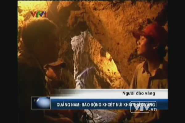 Theo chân phu vàng thách đố tử thần, khoét núi đào vàng