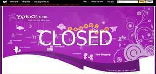 Yahoo Blog Việt Nam đóng cửa