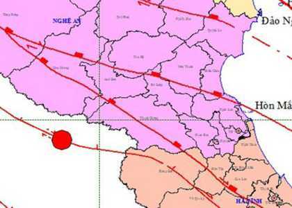 Biên giới Việt - Lào: 2 lần động đất trong 10 ngày