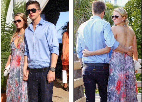 Paris Hilton rạng rỡ bên người tình mới kém 10 tuổi