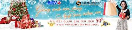 Tưng bừng khuyến mại tới 50% với Ngân Lượng và BIDV