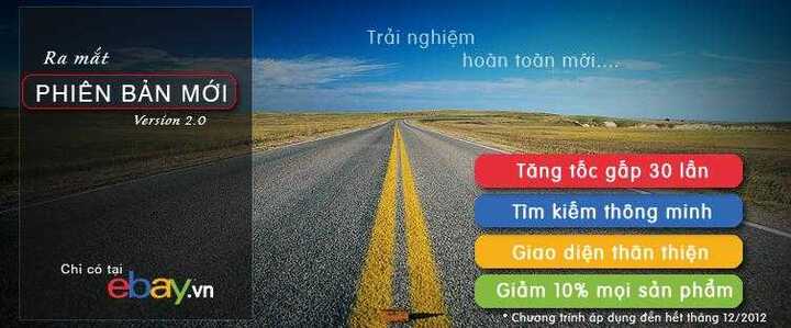 eBay.vn tri ân khách hàng nhân dịp ra mắt phiên bản mới
